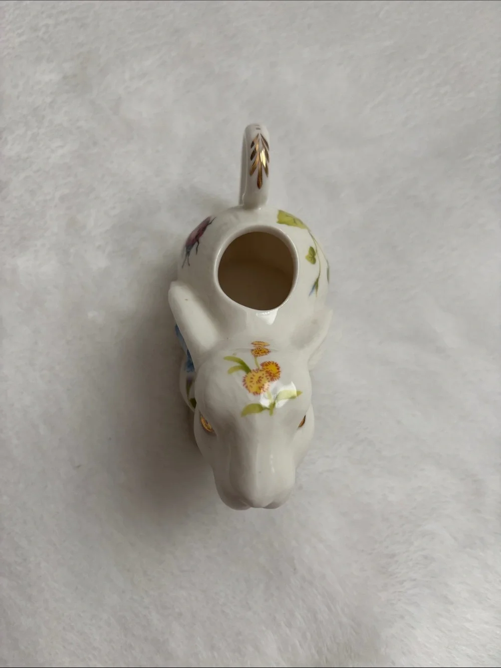 Graces Teawear Porcelain Bunny Pitcher